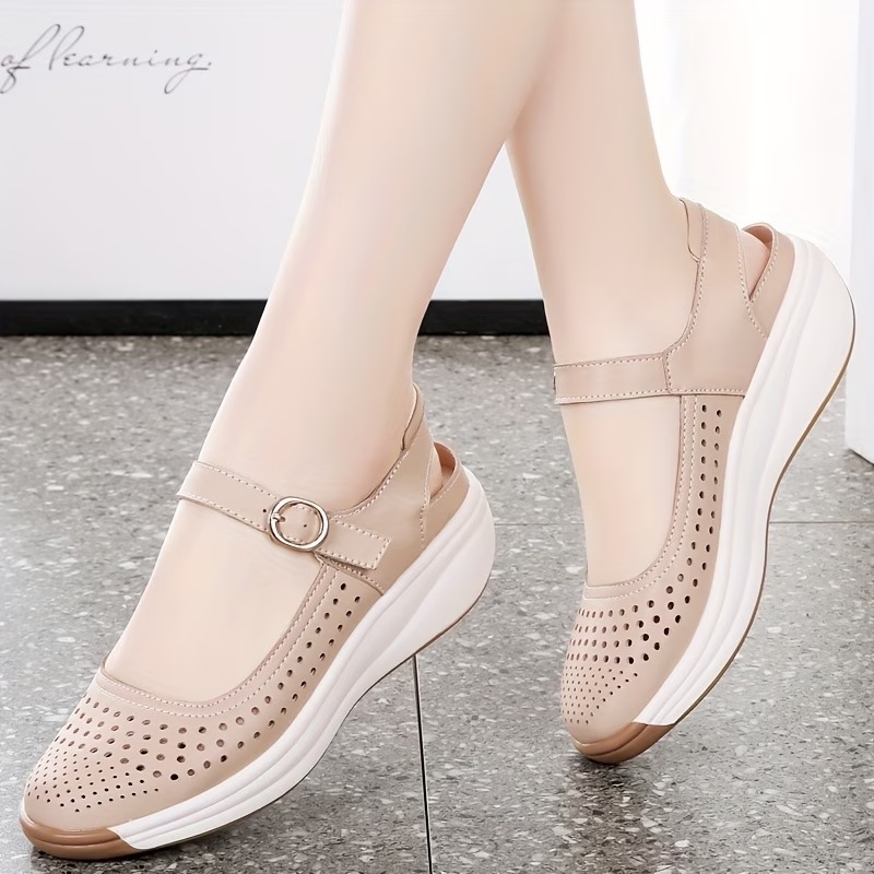 Women's Thick-Soled Height-Increasing Casual Sports Shoe