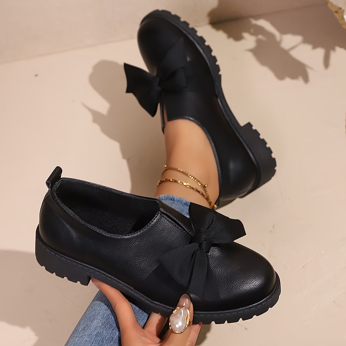 Women's Comfortable All-Match Retro Single Shoes