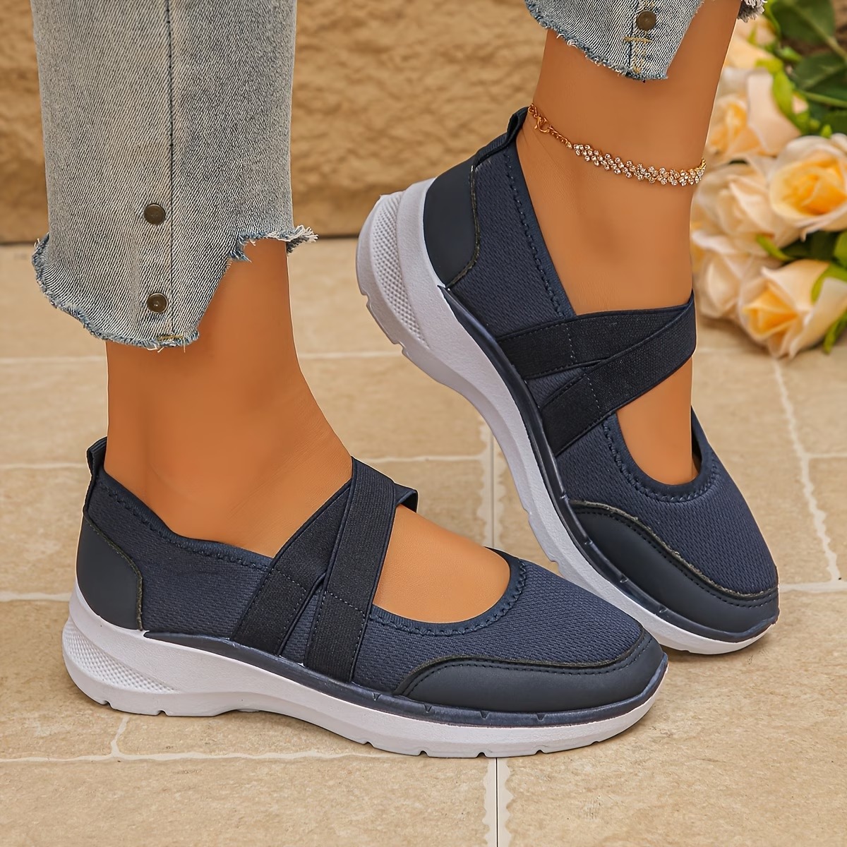 Women's Comfortable Wedge Sneakers