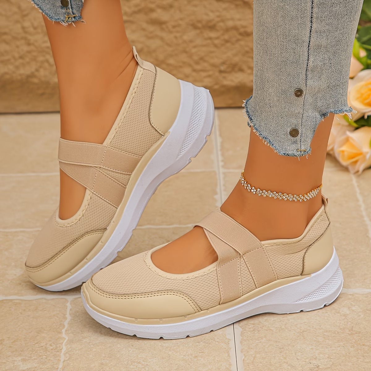 Women's Comfortable Wedge Sneakers