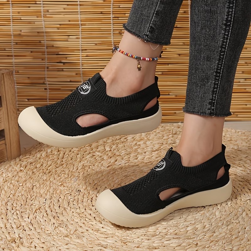 Women's Summer Hollow-Out Knit Breathable Shoes