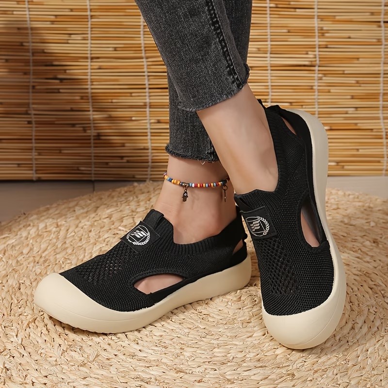 Women's Summer Hollow-Out Knit Breathable Shoes