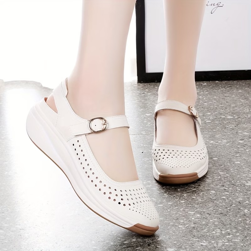 Women's Thick-Soled Height-Increasing Casual Sports Shoe
