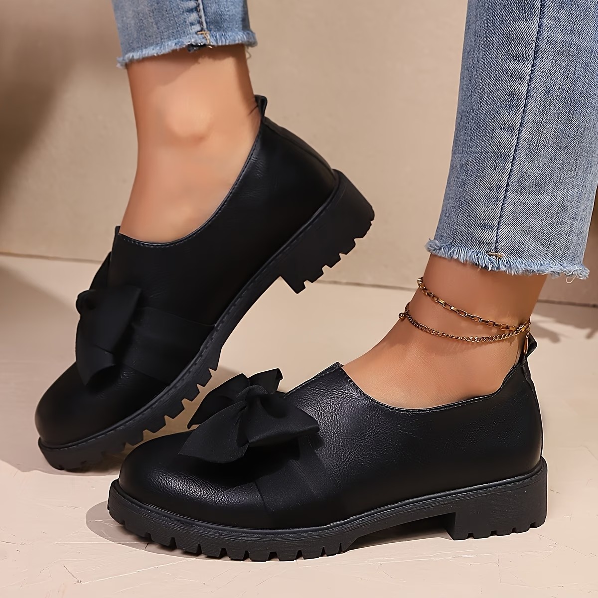 Women's Comfortable All-Match Retro Single Shoes