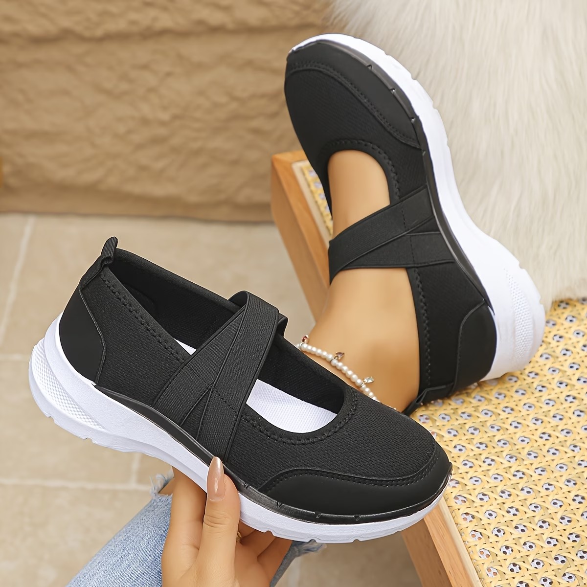 Women's Comfortable Wedge Sneakers