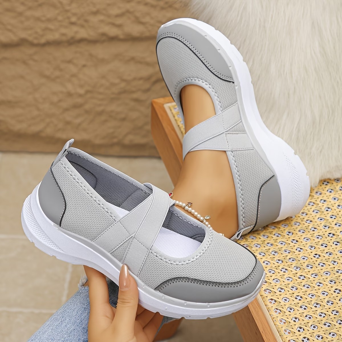 Women's Comfortable Wedge Sneakers