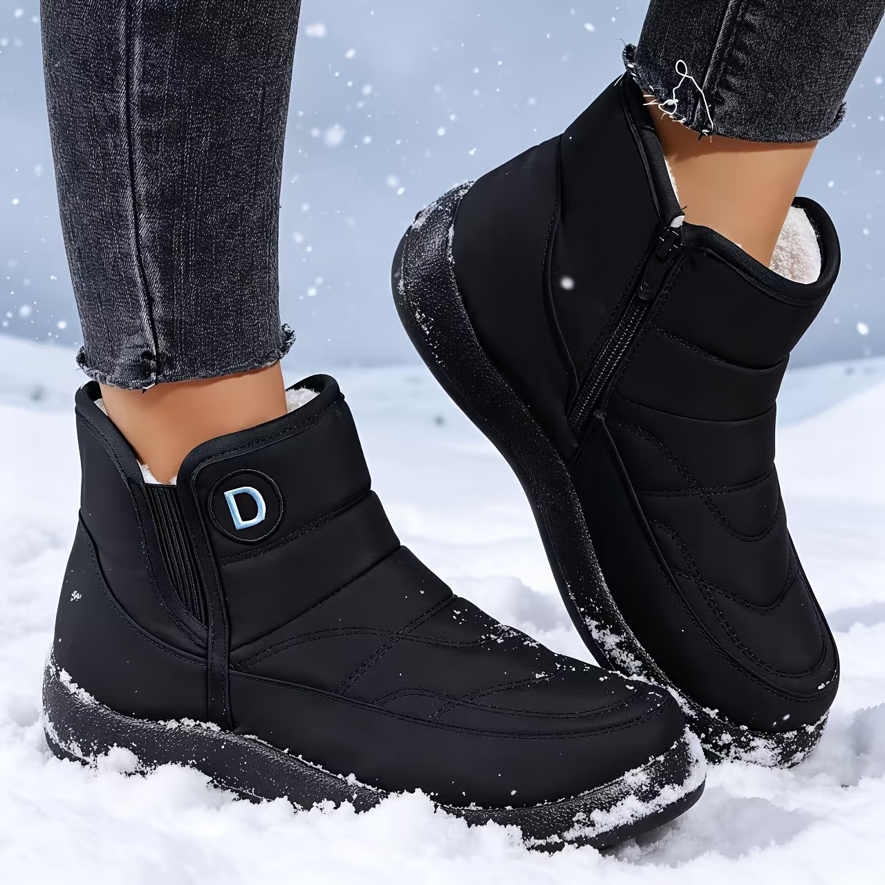Women's Cold-Resistant Slip-Resistant Waterproof Snow Boots - BUY 2 FREE SHIPPING