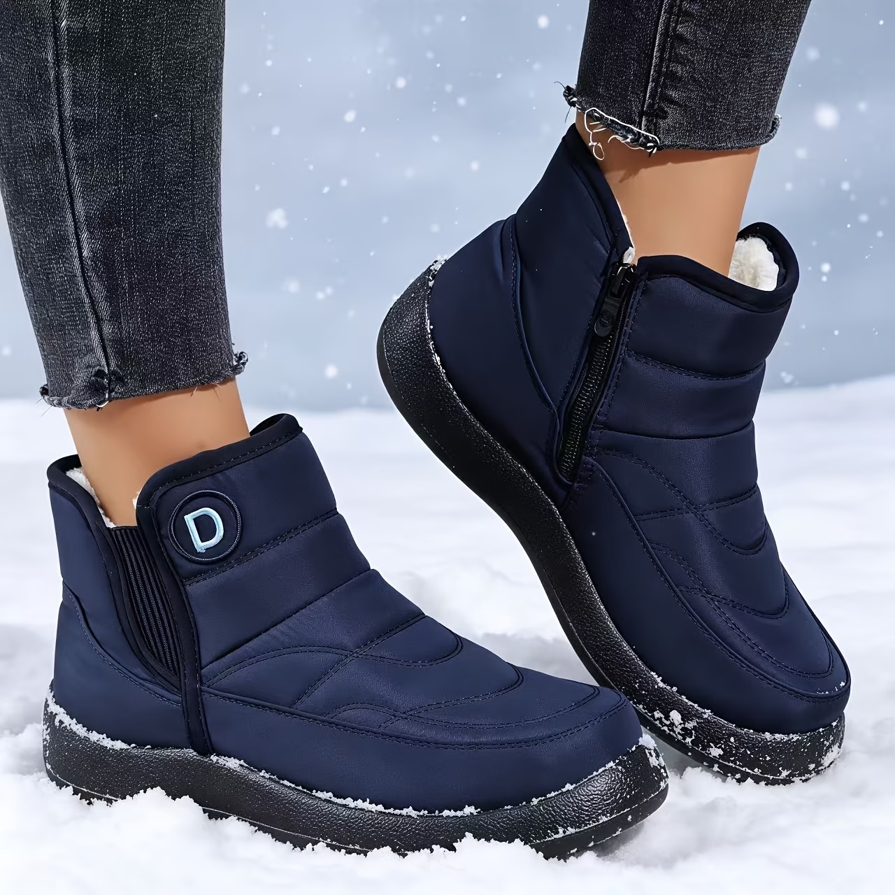 Women's Cold-Resistant Slip-Resistant Waterproof Snow Boots - BUY 2 FREE SHIPPING