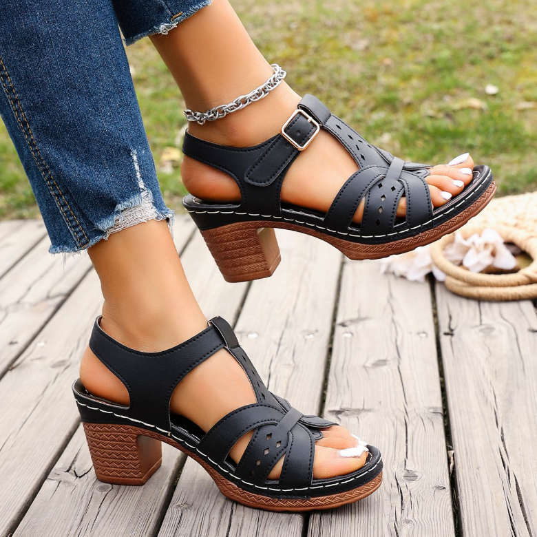 Orthopedic Chunky Heel Sandals (BUY 2 FREE SGIPPING)
