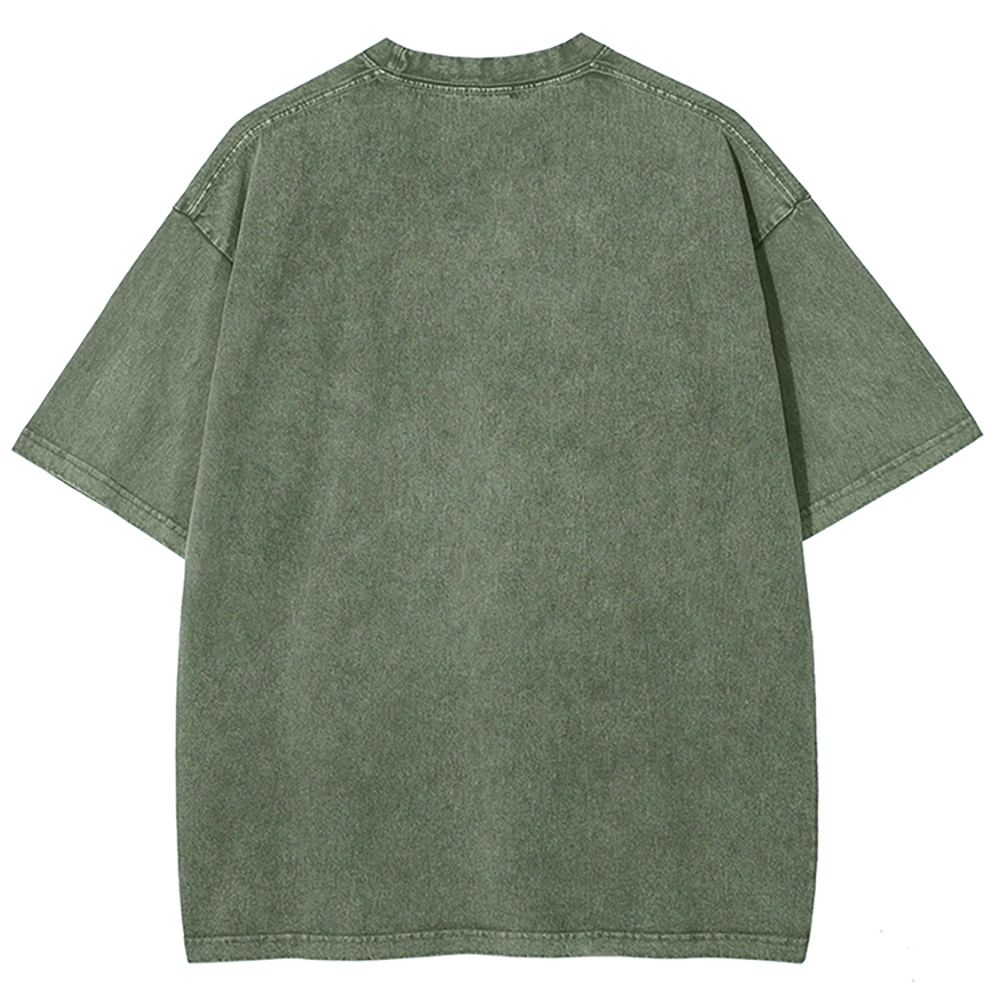 SHINJUKU Washed Vintage Short Sleeves T-Shirt