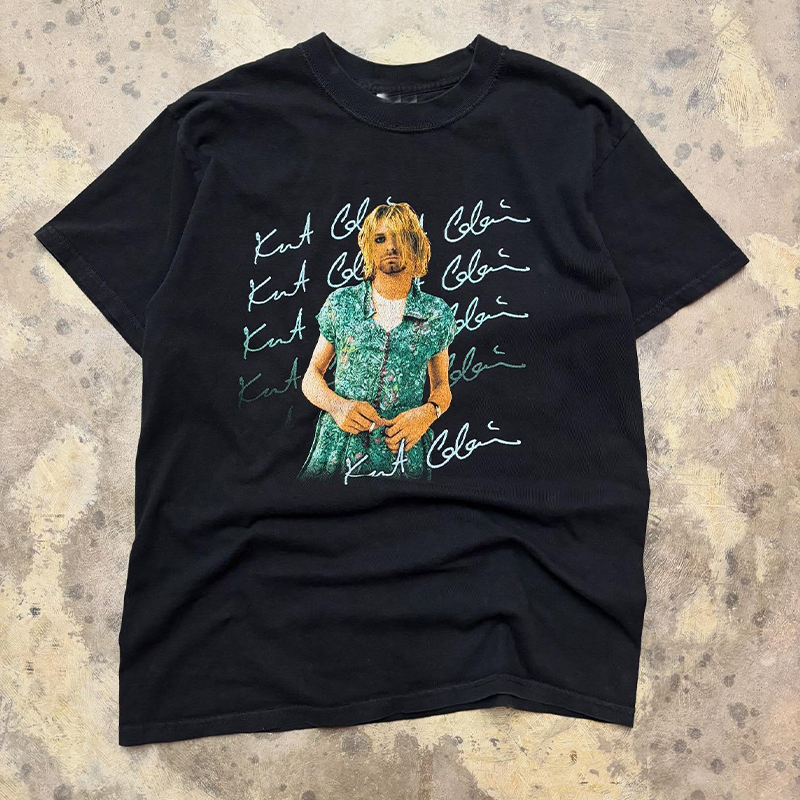 Vintage Band Prints  Cotton T-shirt