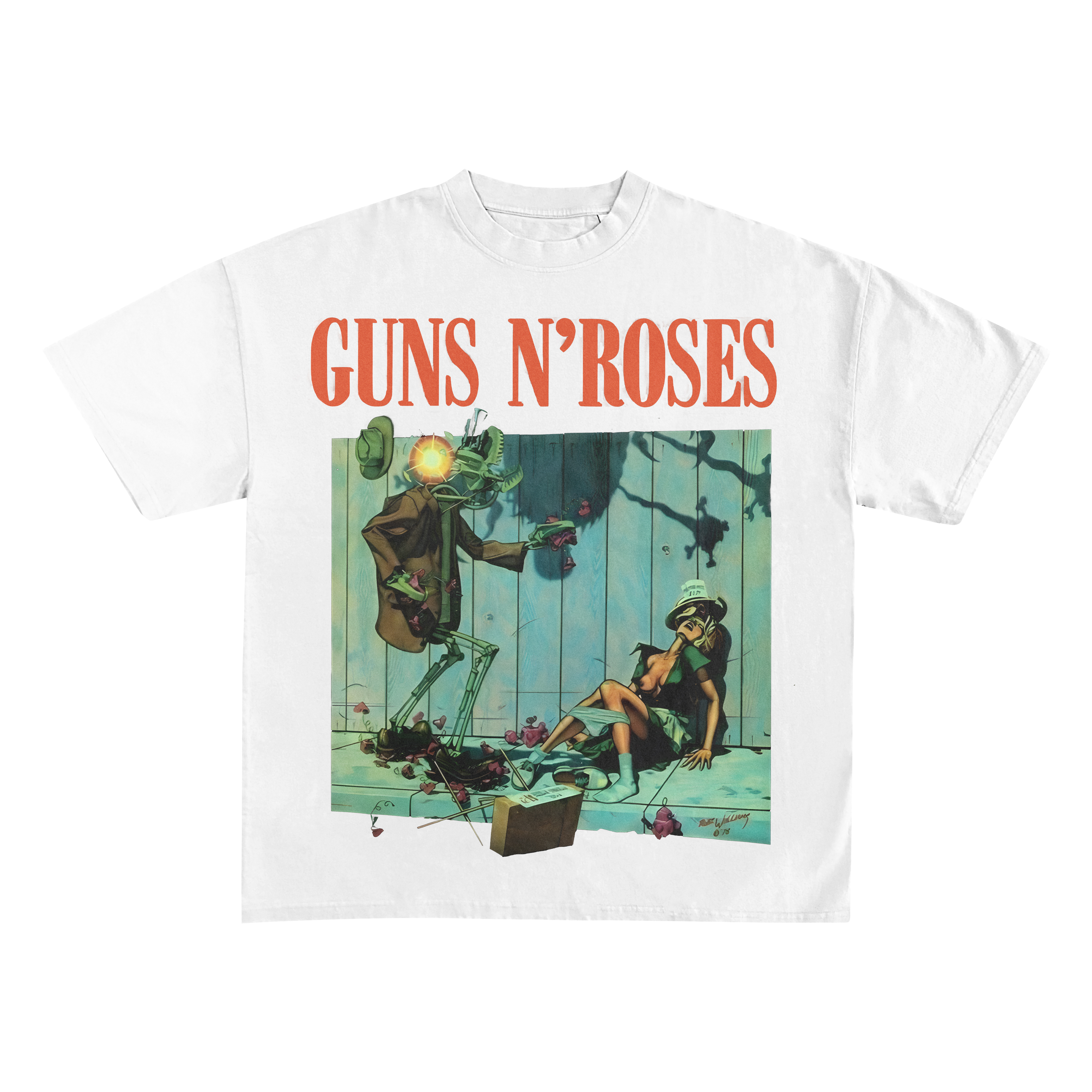 Guns N Roses Band printed T-shirt