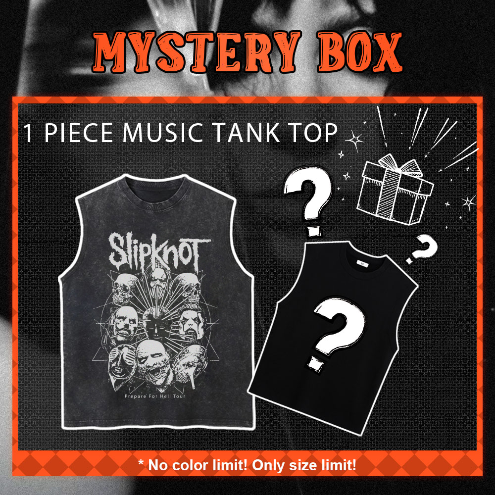 Mysterious Blind Box? 1 Random Music T-Shirt