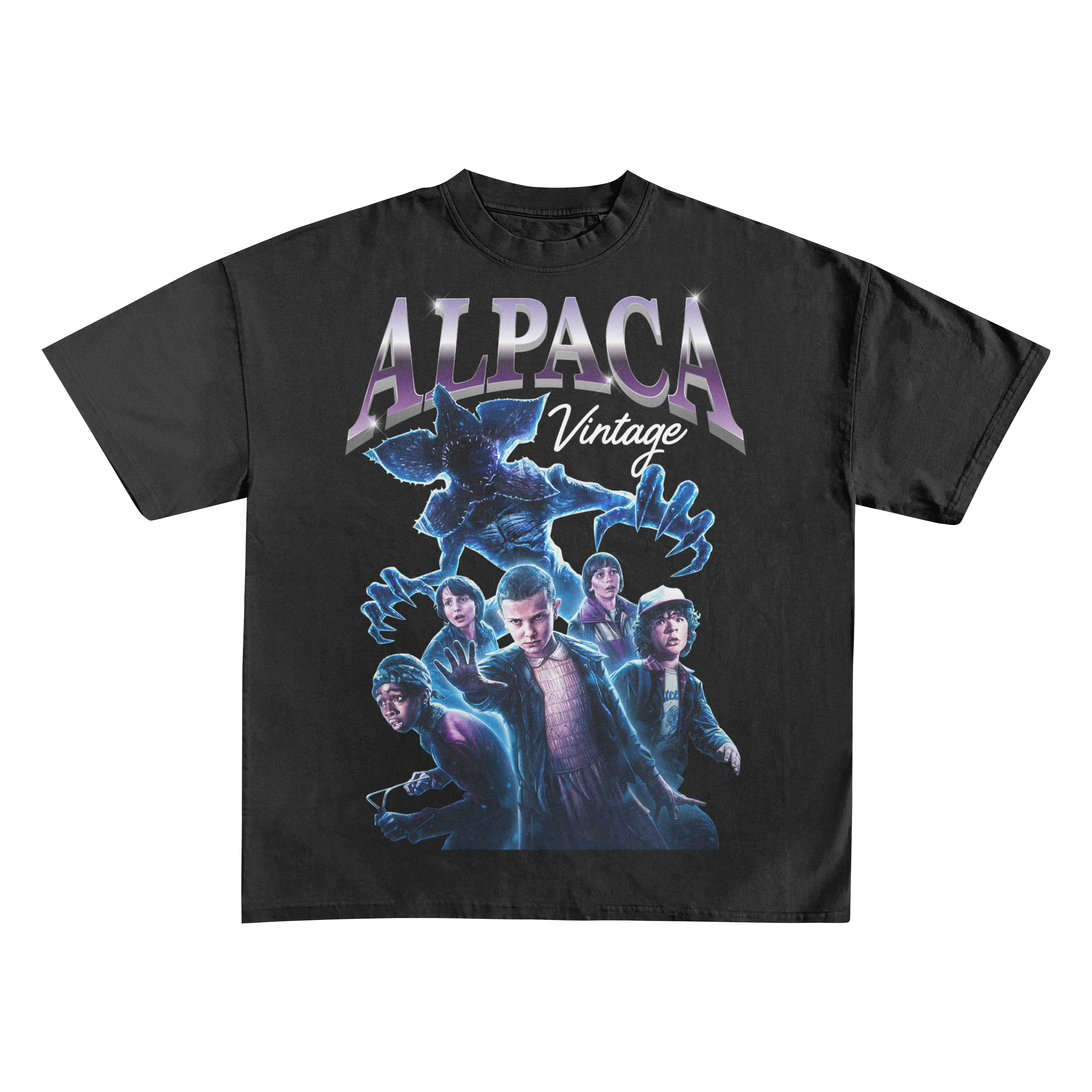 Stranger Things Printed T - Shirt