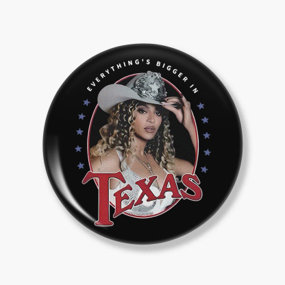 Beyoncé Cowboy Carter Badge Blind Box – 1 Random Collectible Inside