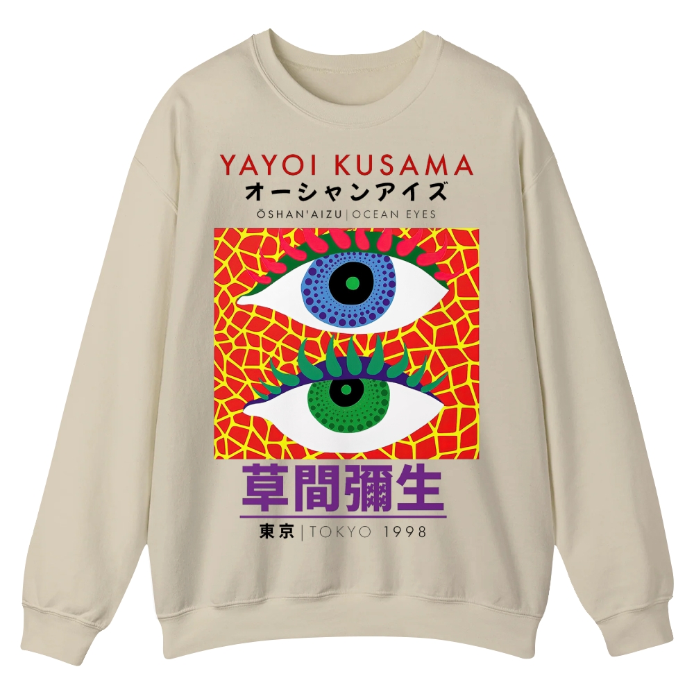Eyes Crew Neck Sweatshirt