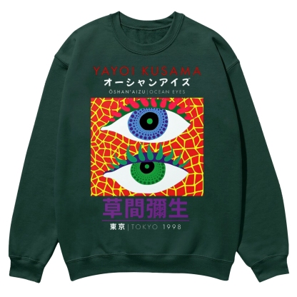 Eyes Crew Neck Sweatshirt