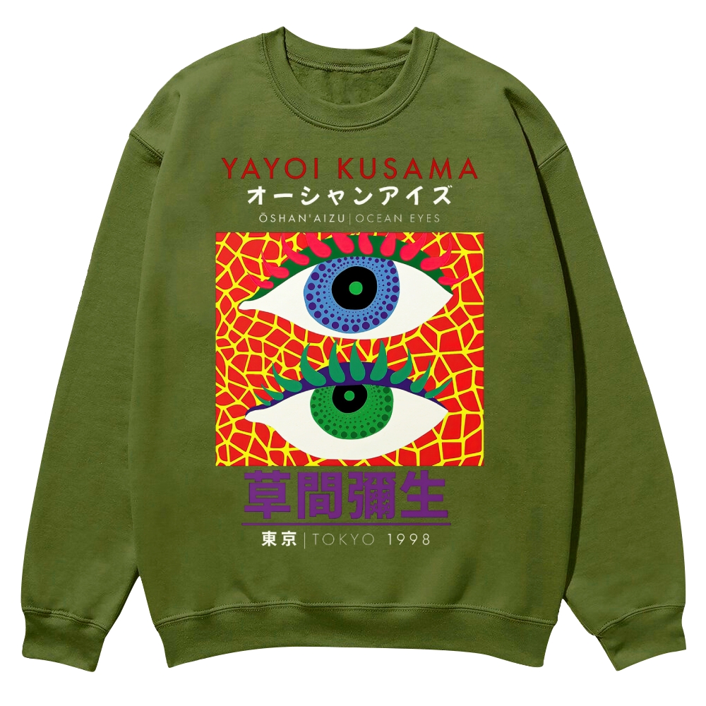 Eyes Crew Neck Sweatshirt