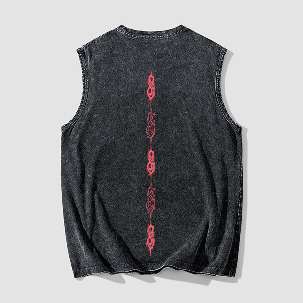 SLIPKNOT  Solid Color Tank Top