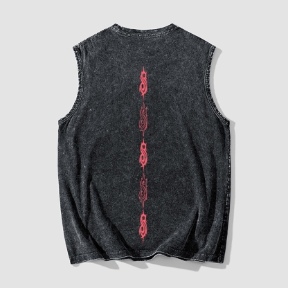 SLIPKNOT  Solid Color Tank Top