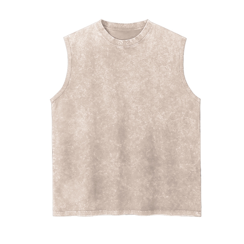 Customized Unisex Fit Washed Vest
