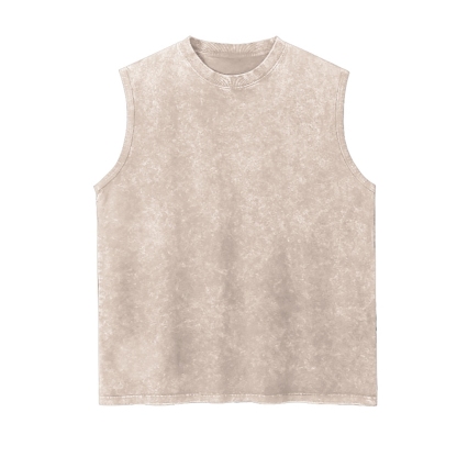 Customized Unisex Fit Washed Vest