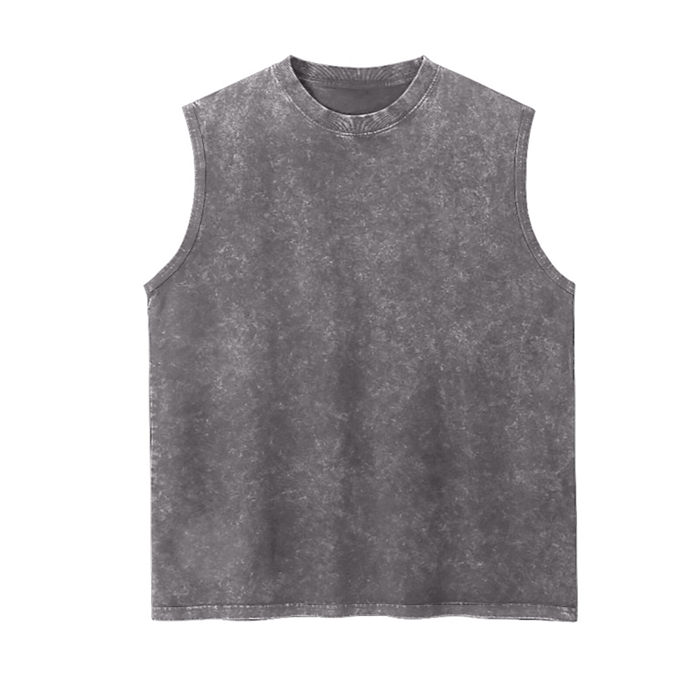 Customized Unisex Fit Washed Vest