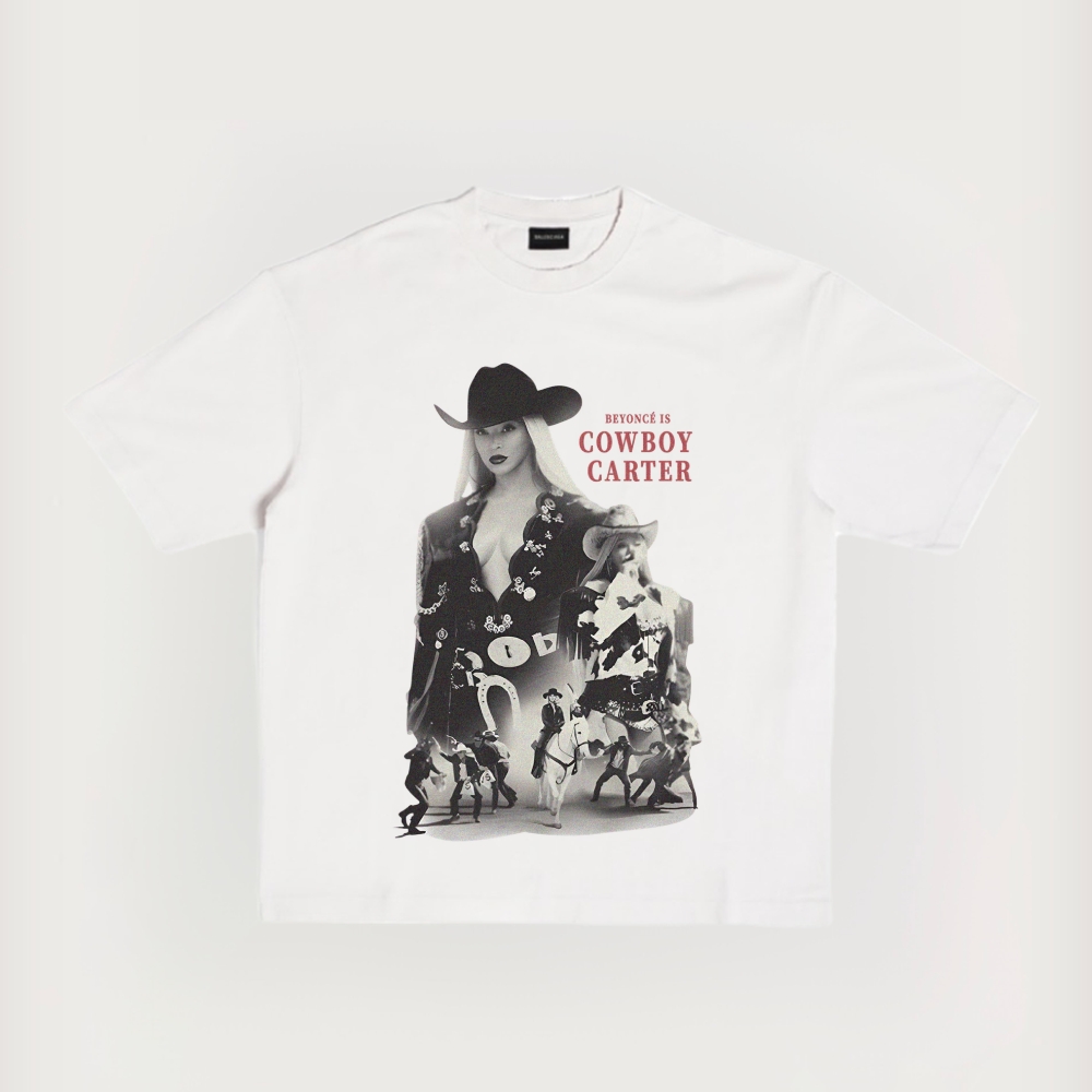 Beyonce Printed Short-Sleeved T-Shirt