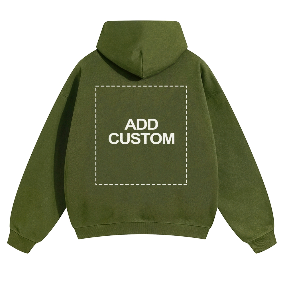  Customized Unisex Fit Pure Cotton Sweatshirt