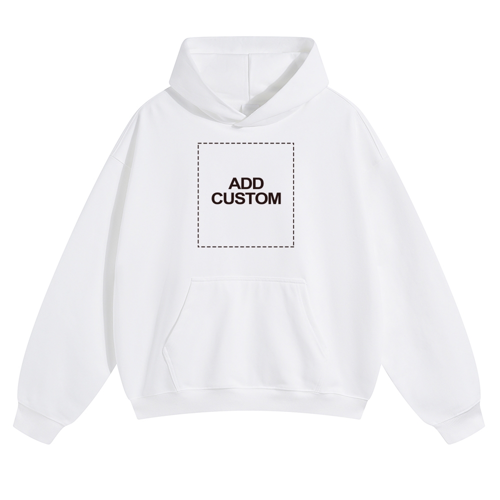 Customized Unisex Fit Pure Cotton Sweatshirt