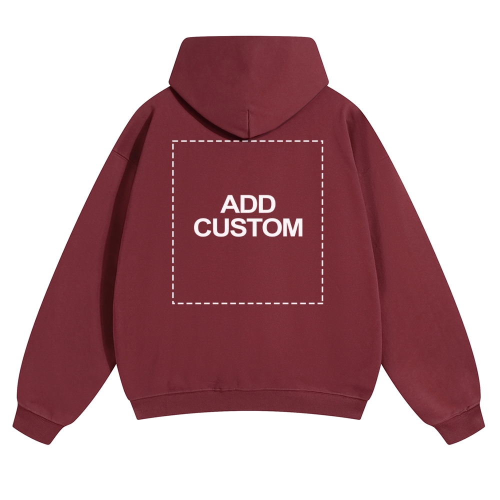  Customized Unisex Fit Pure Cotton Sweatshirt