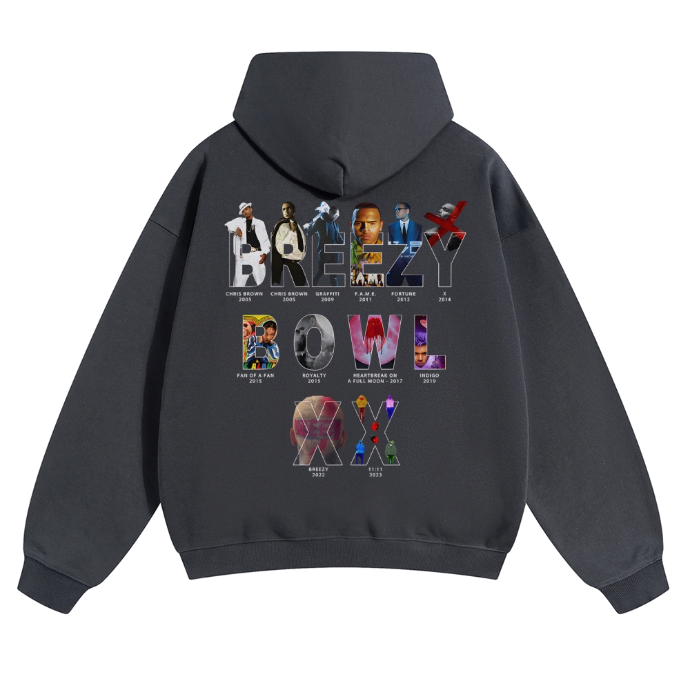 Unisex Chris Brown Pure Cotton Sweatshirt