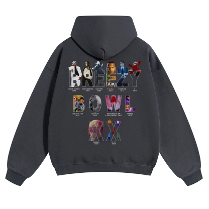 Unisex Chris Brown Pure Cotton Sweatshirt