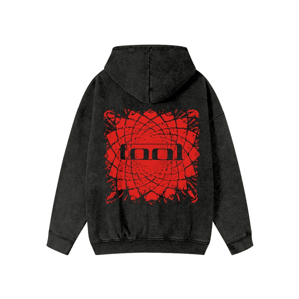 Unisex Tool Washed Cotton Zipper Hooded Hoodie