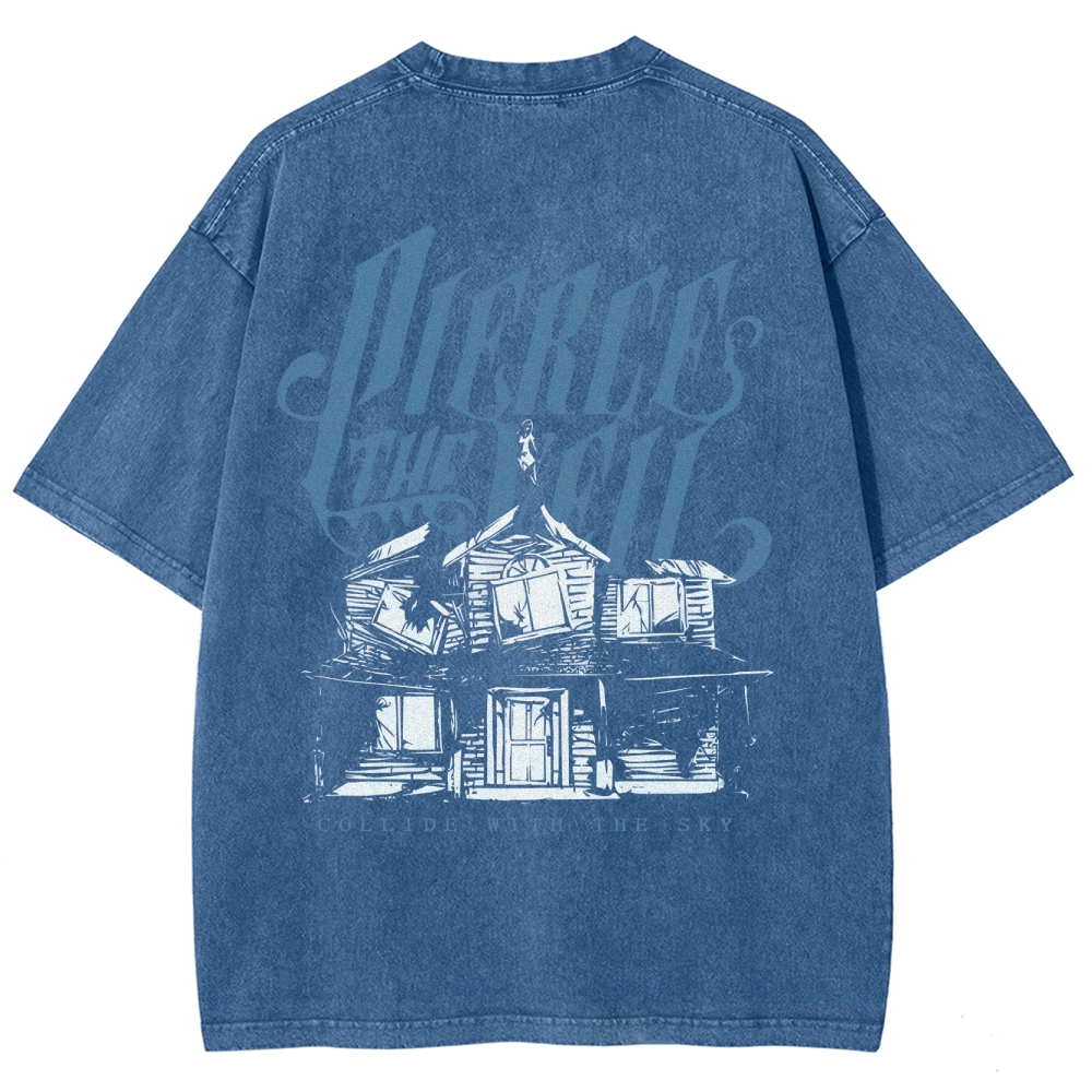 Unisex Fit Pierce the Veil Washed T-Shirt