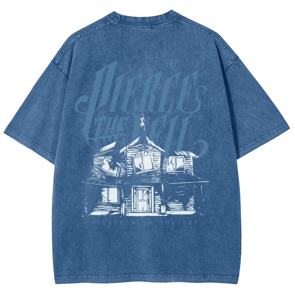 Unisex Fit Pierce the Veil Washed T-Shirt