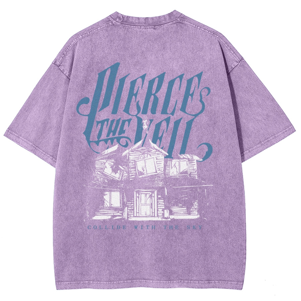 Unisex Fit Pierce the Veil Washed T-Shirt