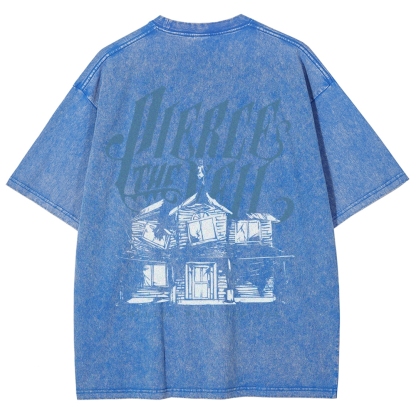 Unisex Fit Pierce the Veil Washed T-Shirt