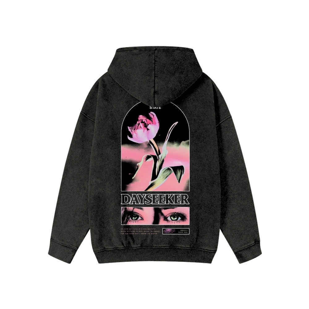 Unisex Dayseeker Washed Cotton Zipper Hooded Sweatshirt