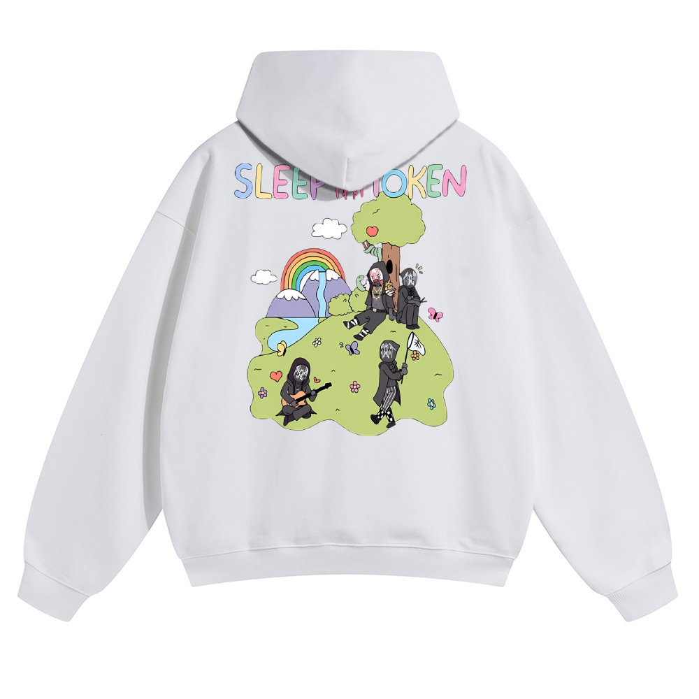 Unisex Band Pure Cotton Hoodie