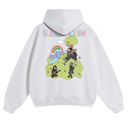 Unisex Band Pure Cotton Hoodie