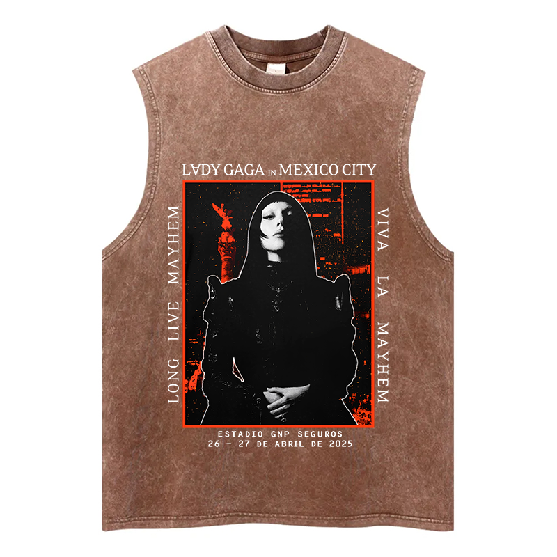 Mexico City Vintage Mayhem Washed Tank Top