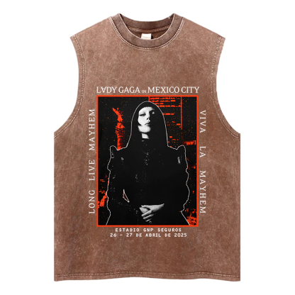 Mexico City Vintage Mayhem Washed Tank Top