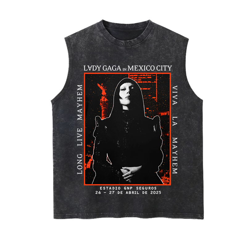 Mexico City Vintage Mayhem Washed Tank Top