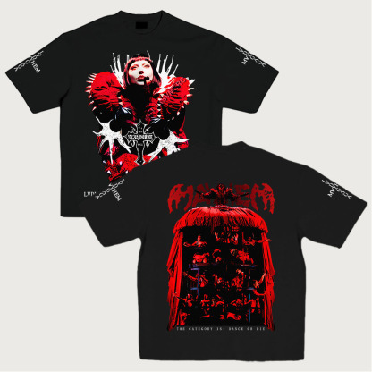 Unisex Casual Cotton  Musician Printed T-Shirt