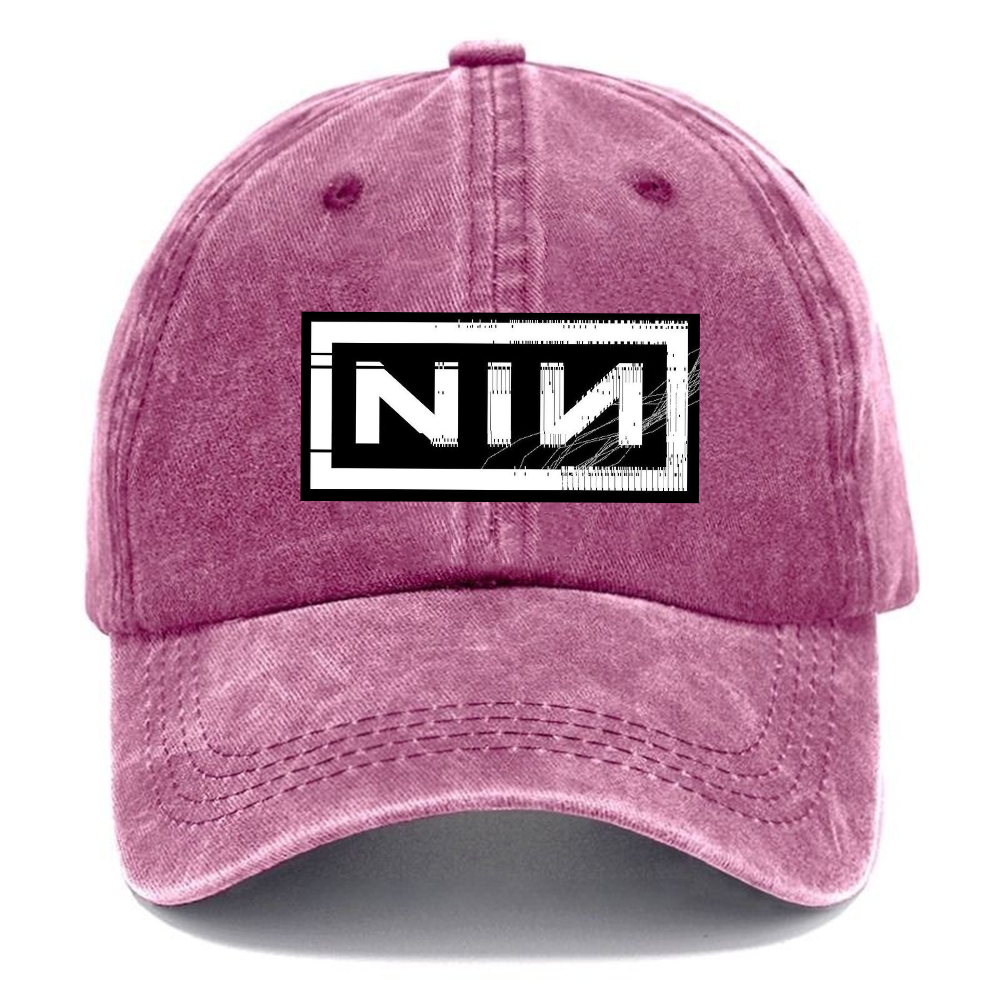 Nine Inch Nails Vintage Demin Washed Cap