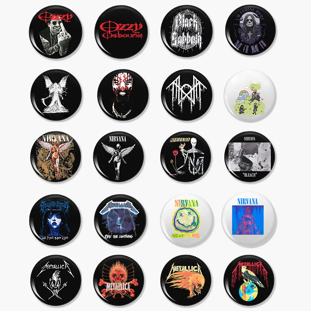 Rock Badge Blind Box – 1 Random Collectible Inside