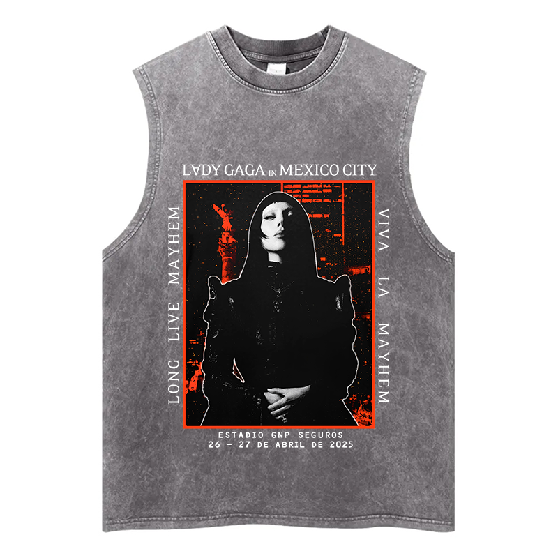 Mexico City Vintage Mayhem Washed Tank Top