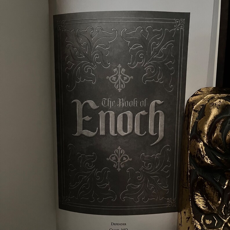 The Book of Enoch: - Hardcover - Ancient Mystical Texts of the Fallen Angels and Hidden Revelations