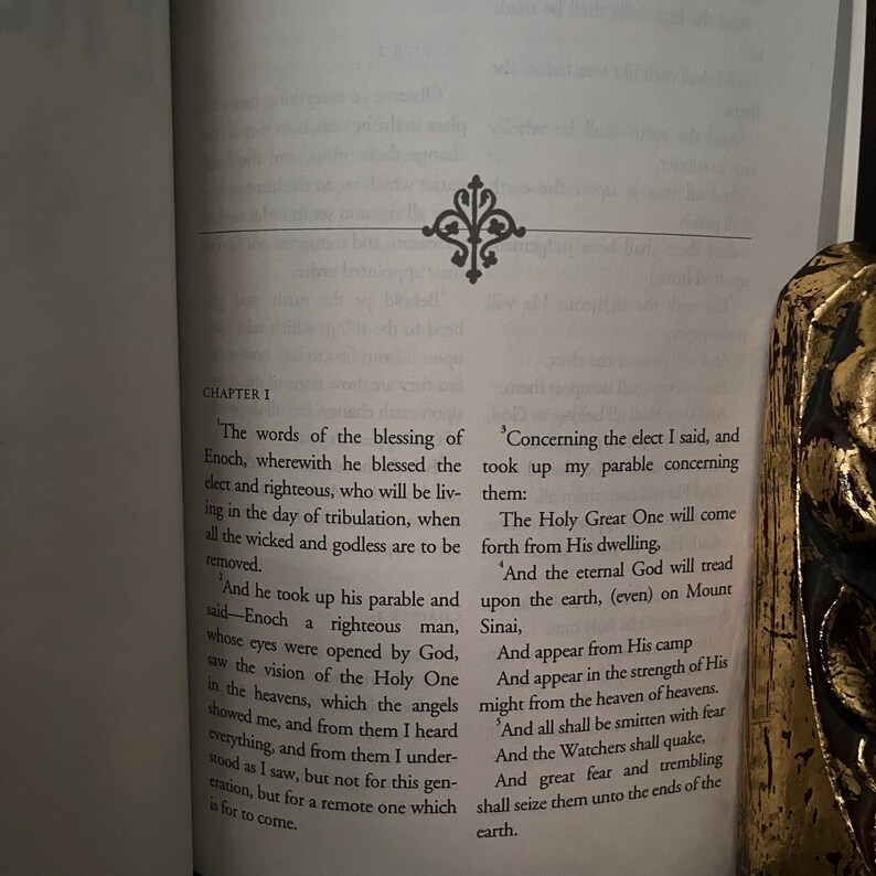 The Book of Enoch: - Hardcover - Ancient Mystical Texts of the Fallen Angels and Hidden Revelations